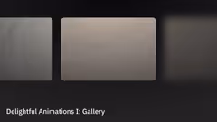 Delightful Animations I: Gallery