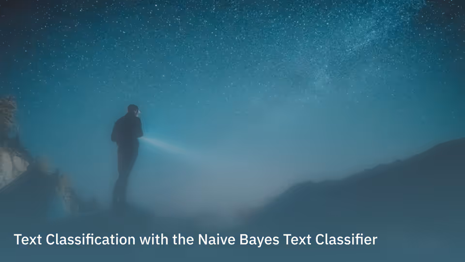 Text Classification with the Naive Bayes Text Classifier